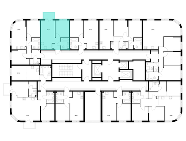 Квартира 34,2 м², 1-комнатная - изображение 2