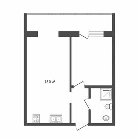 Квартира 35,3 м², 1-комнатная - изображение 1