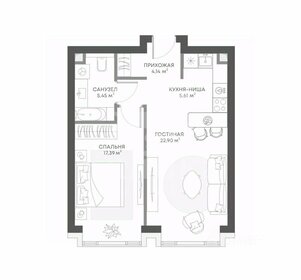 Квартира 48 м², 2-комнатная - изображение 1