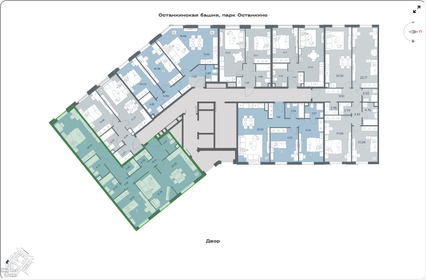 Квартира 98,1 м², 3-комнатная - изображение 2
