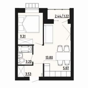 Квартира 36,1 м², 2-комнатная - изображение 4