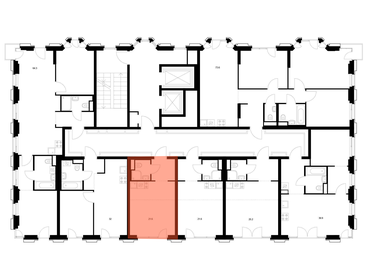 Квартира 21,6 м², студия - изображение 2