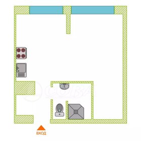 Квартира 37,7 м², 1-комнатная - изображение 1