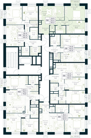 Квартира 56 м², 2-комнатная - изображение 2