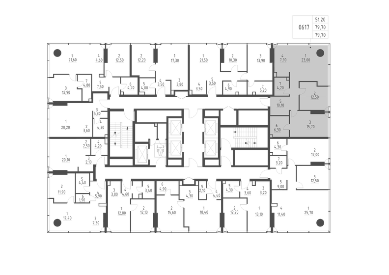 59,9 м², 2-комнатная квартира 83 237 040 ₽ - изображение 52