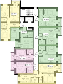 Квартира 40,6 м², 1-комнатная - изображение 2