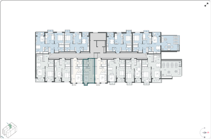 Квартира 27,8 м², студия - изображение 2