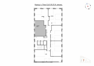 Квартира 59,5 м², 2-комнатная - изображение 2
