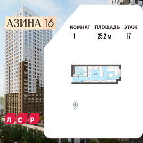 Квартира 25,2 м², студия - изображение 1