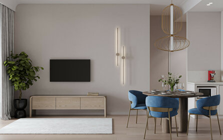 Квартира 52,4 м², 2-комнатные - изображение 2