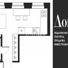 Квартира 25,7 м², студия - изображение 5