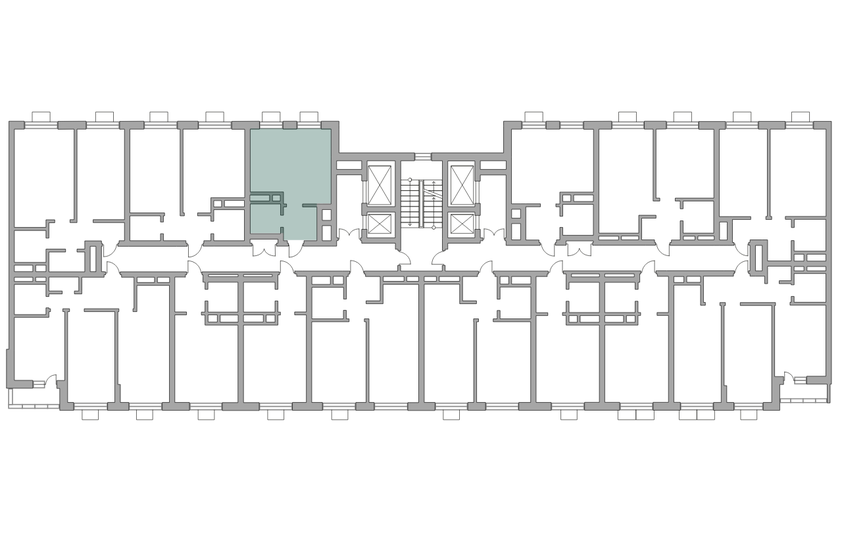 25 м², квартира-студия 8 500 000 ₽ - изображение 72