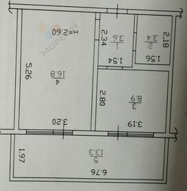 Квартира 34,8 м², 1-комнатная - изображение 1