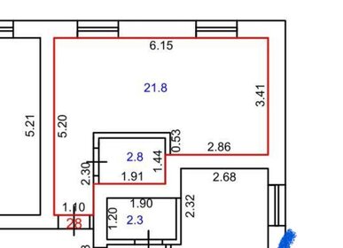 Квартира 24,6 м², студия - изображение 1