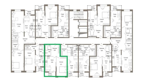 Квартира 46,7 м², 1-комнатная - изображение 2