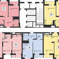 Квартира 35,3 м², 1-комнатная - изображение 2
