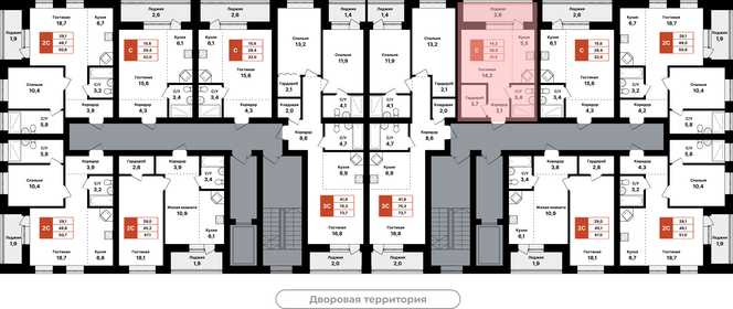 Квартира 31,5 м², 1-комнатная - изображение 2