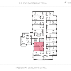Квартира 41 м², 1-комнатная - изображение 2