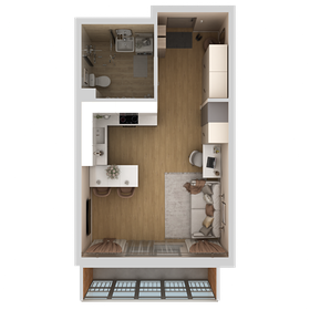 Квартира 30,2 м², студия - изображение 2