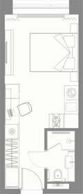 Квартира 21,4 м², студия - изображение 2