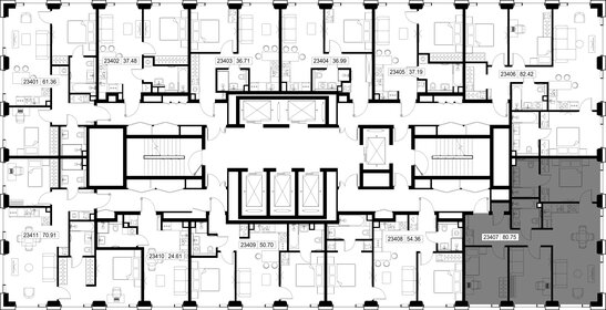 Квартира 80,8 м², 3-комнатная - изображение 2