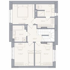 Квартира 128,5 м², 3-комнатная - изображение 3