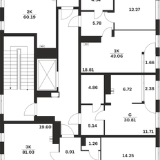 Квартира 60,2 м², 2-комнатная - изображение 3