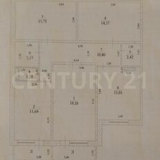 Квартира 95 м², 3-комнатная - изображение 1