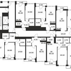 Квартира 90,1 м², 2-комнатная - изображение 4