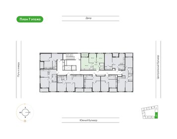 Квартира 54,1 м², 2-комнатная - изображение 2
