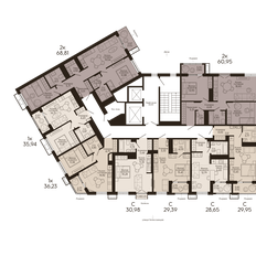 Квартира 36,2 м², 1-комнатная - изображение 2