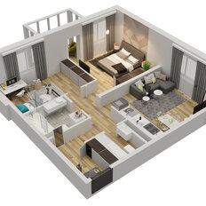 Квартира 68,4 м², 2-комнатная - изображение 4