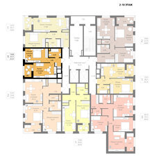 Квартира 37,8 м², 1-комнатная - изображение 3