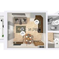 Квартира 25,7 м², студия - изображение 1