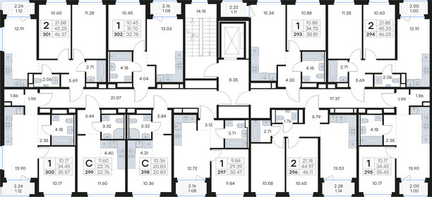Квартира 35,5 м², 1-комнатная - изображение 2