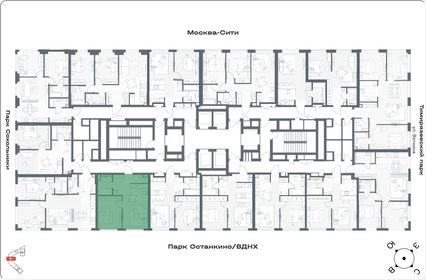 Квартира 42,5 м², 1-комнатная - изображение 2