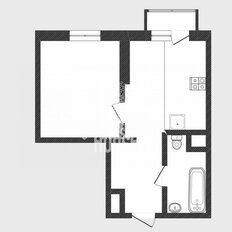 Квартира 29,8 м², 1-комнатная - изображение 2