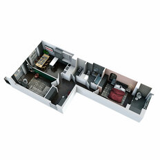 Квартира 82,6 м², 2-комнатная - изображение 3