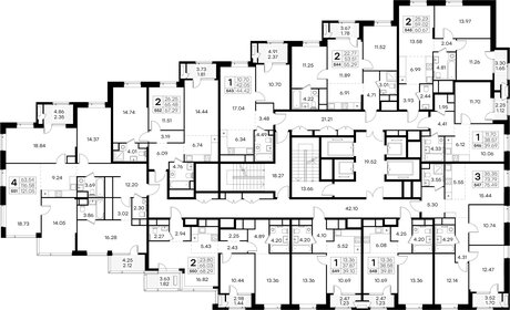 Квартира 39,7 м², 1-комнатная - изображение 2