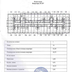 Квартира 33,4 м², студия - изображение 1