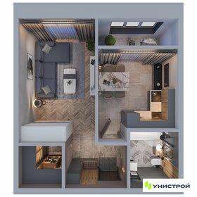 Квартира 39,7 м², 1-комнатная - изображение 1