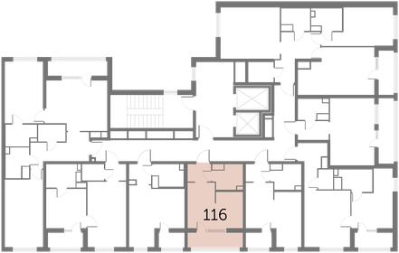 Квартира 22,5 м², студия - изображение 2