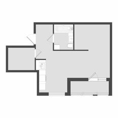 Квартира 41,6 м², студия - изображение 3