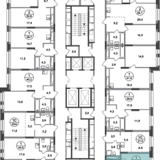 Квартира 32,9 м², 1-комнатная - изображение 2
