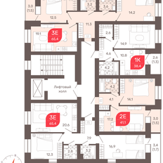 Квартира 41,1 м², 2-комнатная - изображение 2