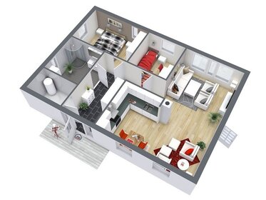 Квартира 24 м², 1-комнатная - изображение 1