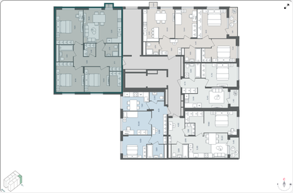 Квартира 81,7 м², 4-комнатная - изображение 2