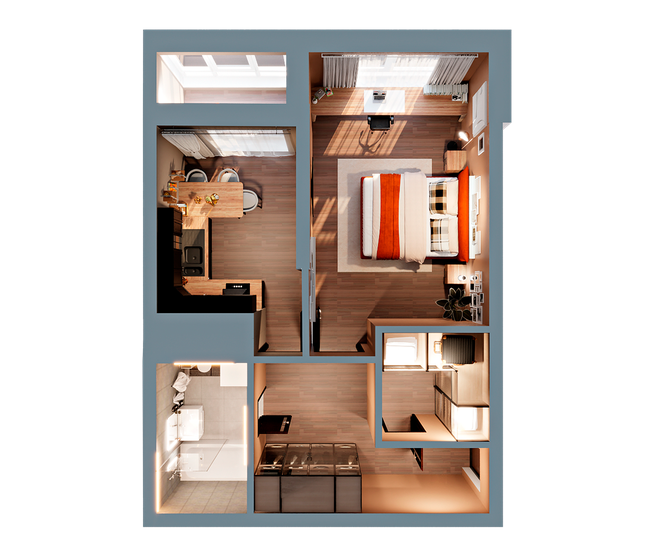 72,5 м², 4-комнатная квартира 3 870 000 ₽ - изображение 64