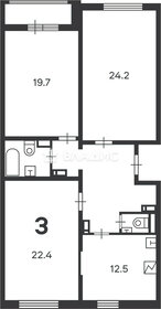 Квартира 82 м², 3-комнатная - изображение 1