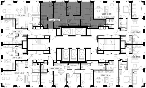 Квартира 80,3 м², 3-комнатная - изображение 3